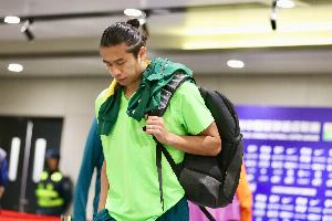 記者：張玉寧回歸乃比江參與國安賽前合練，侯森身體原因缺席