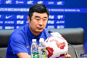 韓鵬：比賽中會給海港上更高的強度，誰奪冠誰保級和我們沒關(guān)系