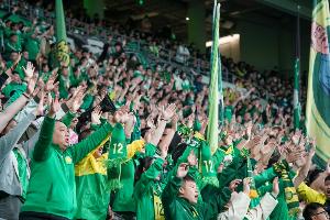 國安戰(zhàn)海牛共30035位球迷來到工體觀戰(zhàn)，創(chuàng)工體中超賽季新低