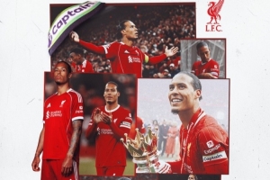 里程碑！利物浦官方：34歲范戴克迎來作為利物浦隊長的第150場