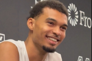 4勝0負平隊史紀錄！文班亞馬：我很驚訝&真的 讓我們破紀錄吧