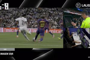 官方：CTA認(rèn)定維尼修斯踢到亞馬爾犯規(guī)應(yīng)取消點(diǎn)球 加西亞主動手球