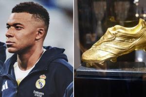 老佛爺+全隊(duì)出席！皇馬官方：姆巴佩明天在伯納烏領(lǐng)取歐洲金靴