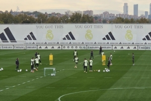 記者：對(duì)陣瓦倫西亞賽前最后一練，卡瓦哈爾、呂迪格、阿拉巴缺席