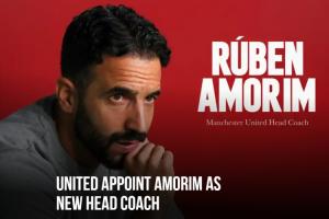 魔迷們可還滿意？1年前的今天，曼聯(lián)官宣阿莫林成為新任主教練