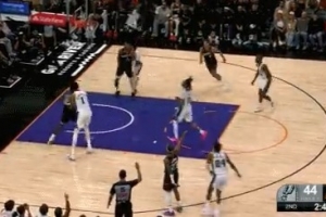 外線開炮！阿倫和古德溫相繼飆中三分 太陽(yáng)領(lǐng)先馬刺17分