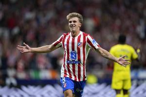 阿斯：馬競(jìng)中場(chǎng)巴里奧斯傷愈恢復(fù)訓(xùn)練，本周末西甲聯(lián)賽能夠復(fù)出