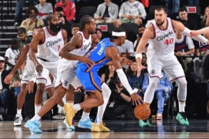 周二競彩籃球焦點：全勝雷霆勢不可擋 快船背靠背影響大