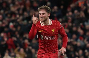 麥卡利斯特：庫爾圖瓦是非常出色的門將，但今天我們表現(xiàn)更好