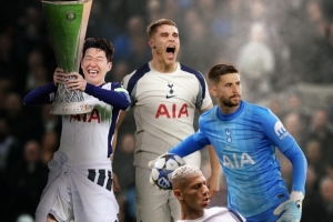 堡壘！熱刺近22個歐戰(zhàn)主場取得17勝5平0負：零封12場、凈勝47球