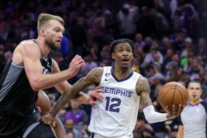 合同剩3年超1.265億！隊(duì)記：國(guó)王預(yù)計(jì)密切關(guān)注莫蘭特在灰熊的情況