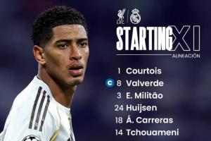 明牌？皇馬客場(chǎng)對(duì)陣?yán)锲质装l(fā)11人與國(guó)家德比2-1巴薩首發(fā)全相同