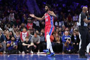 與此前相同！隊(duì)記：客戰(zhàn)公牛 恩比德仍有20分鐘的出場時(shí)間限制