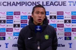 張玉寧：這場(chǎng)沒(méi)有丟球可喜可賀；會(huì)朝小組出線的目標(biāo)全力以赴