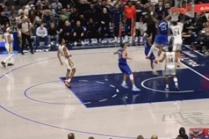 遮天蔽日！PJ·華盛頓守護(hù)籃筐 追防釘板大帽霍金斯