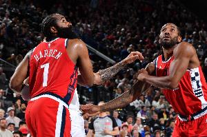 快船2K能力更新：小卡哈登不變穩(wěn)居隊(duì)內(nèi)前二 比爾博格丹-3 保羅-2