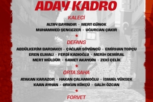 土耳其新一期名單：居萊爾、恰爾汗奧盧、伊爾迪茲在列，烏尊缺席