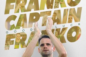 祝好！浙江隊(duì)官方：34歲隊(duì)長弗蘭克賽季末離隊(duì)，將舉行告別儀式