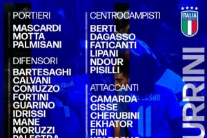意大利U21名單：巴特薩基、皮西利、卡馬達(dá)、科萊奧肖在列
