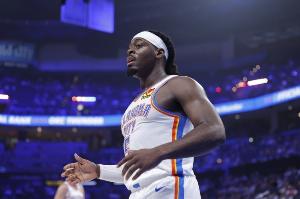 NBA杯雷霆客戰(zhàn)國(guó)王 多特因上斜方肌拉傷將缺席比賽