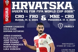 克羅地亞名單：莫德里奇領(lǐng)銜，佩里西奇在列，科瓦契奇入選后傷退