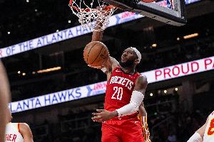 依舊穩(wěn)定！奧科吉7中4砍下12分5搶斷 無(wú)奈首發(fā)5連勝紀(jì)錄終結(jié)