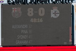 太殘暴??巴薩女足半場(chǎng)8-0領(lǐng)先拉科魯尼亞 此前9輪狂進(jìn)39球丟2球