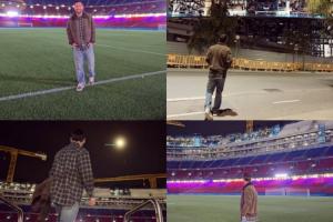 ??梅西密訪諾坎普路線曝光：從大巴通道進(jìn)入，燈光全開(kāi)巴薩知情