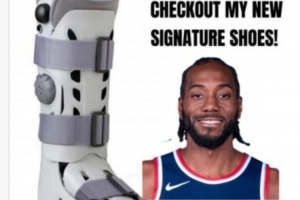 美網(wǎng)友：小卡出款保護(hù)靴當(dāng)簽名鞋吧 吹個風(fēng)都能受傷&是時候退役了