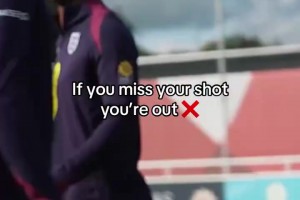 英格蘭隊內射門比賽！沒想到最后勝者竟然是……