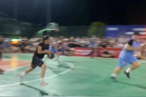 確定沒有加倍速嗎？？第一次看女生下快攻只用了3秒??????