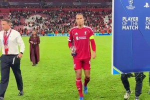 5場4絕殺！利物浦3-2馬競，范迪克補(bǔ)時(shí)絕殺+8次解圍當(dāng)選全場最佳