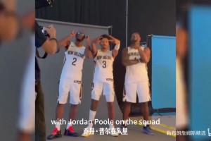 曾凡博亮相籃網媒體日，這造型帥不帥？??