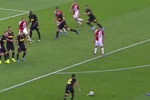 預(yù)熱！國米官推曬藍(lán)黑軍團(tuán)上次遇到布拉格斯拉維亞時(shí)巴雷拉的進(jìn)球