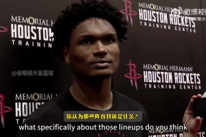 阿門：相比起自己的新秀賽季，現(xiàn)在感覺舒服了很多，各方面都更好