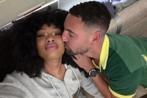 這你受得了嘛？??克萊女友社媒狂撒狗糧：我的寶貝??