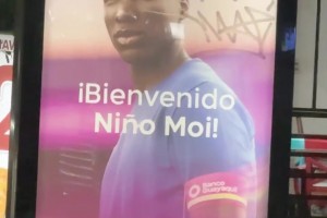 已是厄瓜多爾的代表人物！厄瓜多爾到處都有凱塞多的海報(bào)