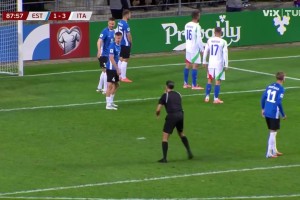 【集錦】世預(yù)賽-基恩破門后傷退多納魯馬送禮 意大利3-1愛沙尼亞