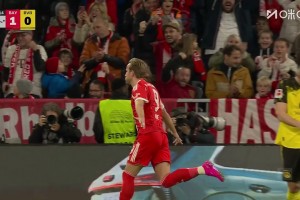 大英帝星德比建功！凱恩頭球攻破多特城門！基米希角球送助攻！