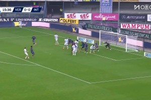 神仙球！恰20角球平抽弧頂，澤林斯基凌空世界波