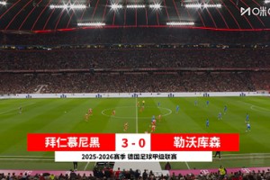 【集錦】德甲-格納布里破門杰克遜建功 拜仁3-0勒沃庫(kù)森5分領(lǐng)跑