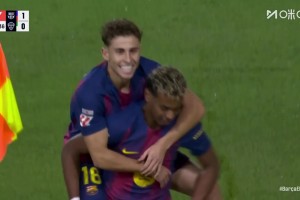 一掃德比陰霾！亞馬爾禁區(qū)內(nèi)怒射破門！巴爾德斷球奔襲送助攻！