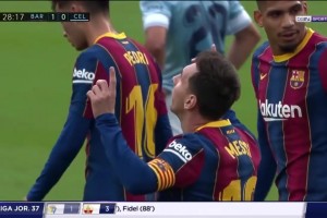 梅西巴薩生涯的最后一球！用了最不擅長的頭球方式破門！