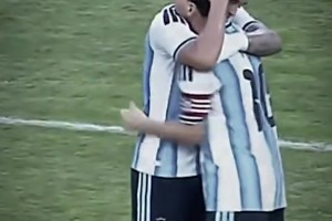 接過(guò)進(jìn)攻大旗！網(wǎng)友曬視頻：勞塔羅本場(chǎng)與梅球王互相傳射??